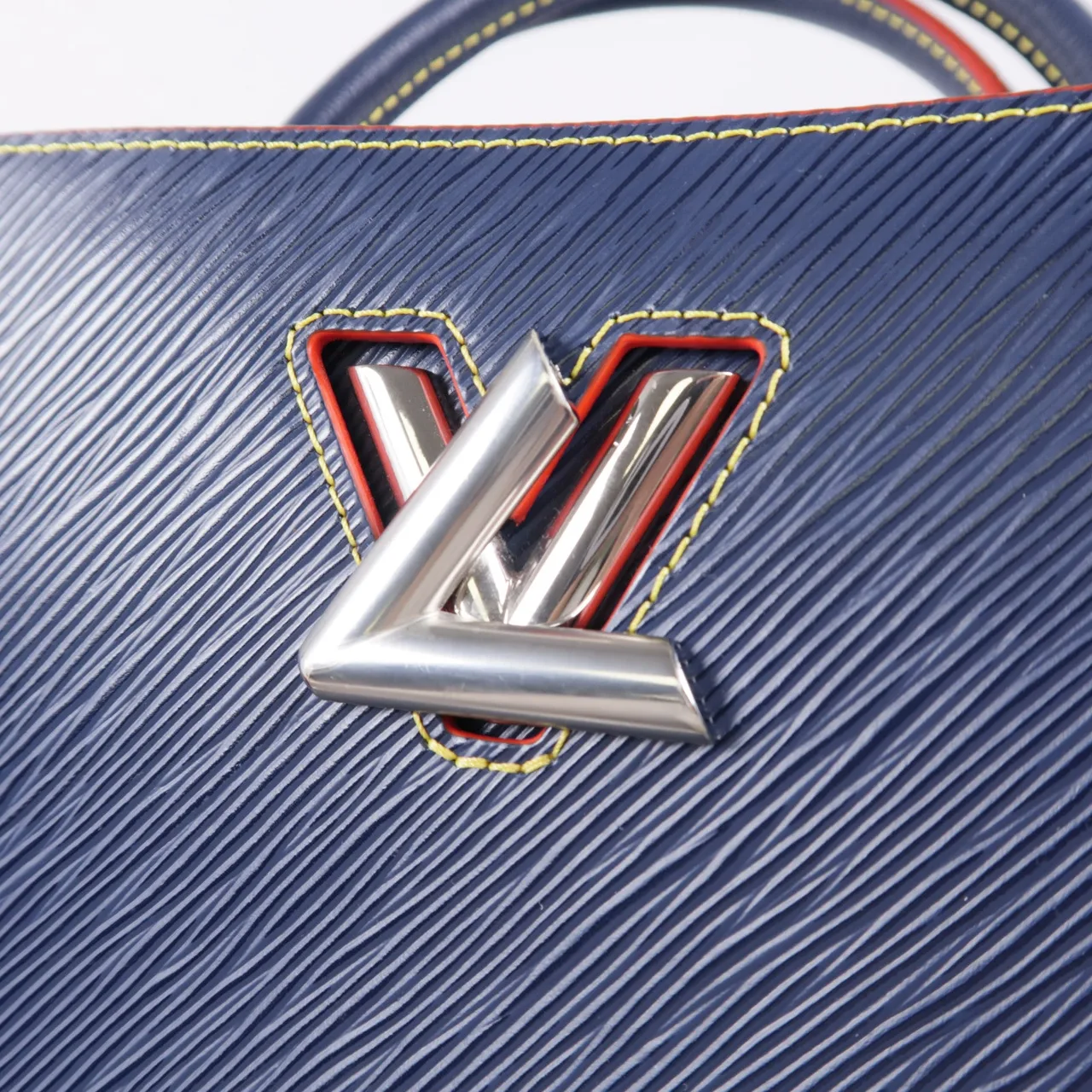 LOUIS VUITTON Twist M54980 兩用包 牛皮 海軍藍 / Navy 牛皮 中古品A - 縮圖 10