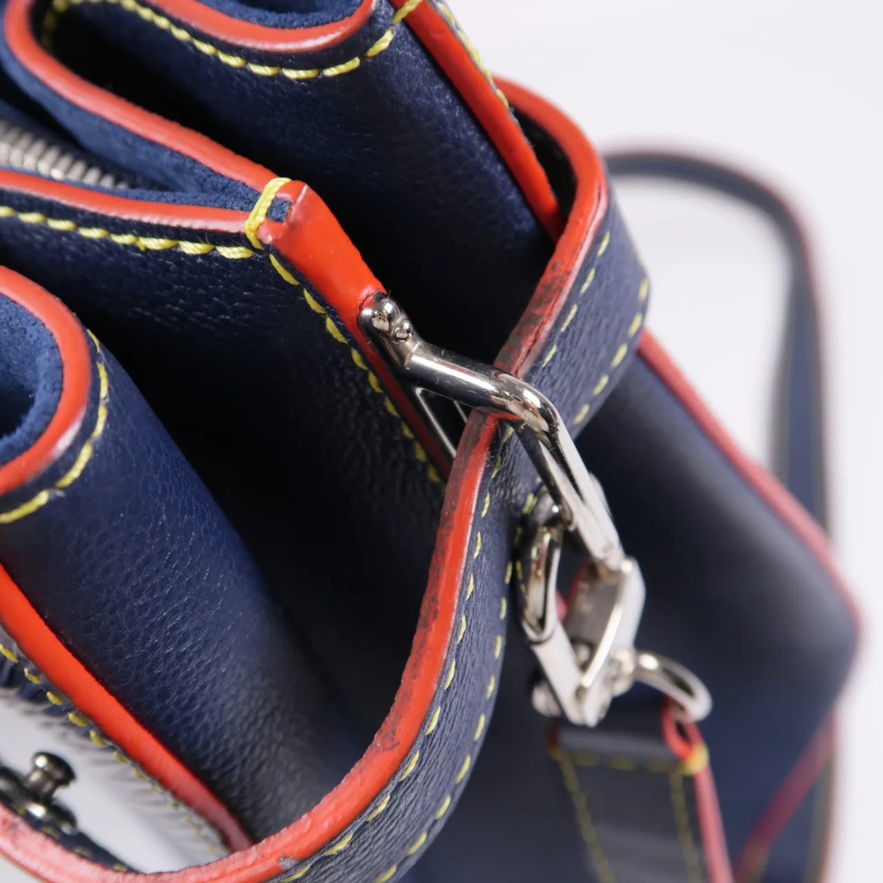 LOUIS VUITTON Twist M54980 兩用包 牛皮 海軍藍 / Navy 牛皮 中古品A - 縮圖 16