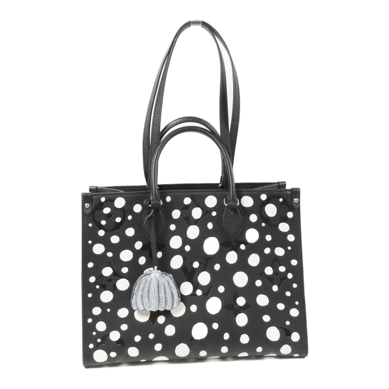 LOUIS VUITTON OnTheGo M46389 兩用包 皮革 黑色 / Black