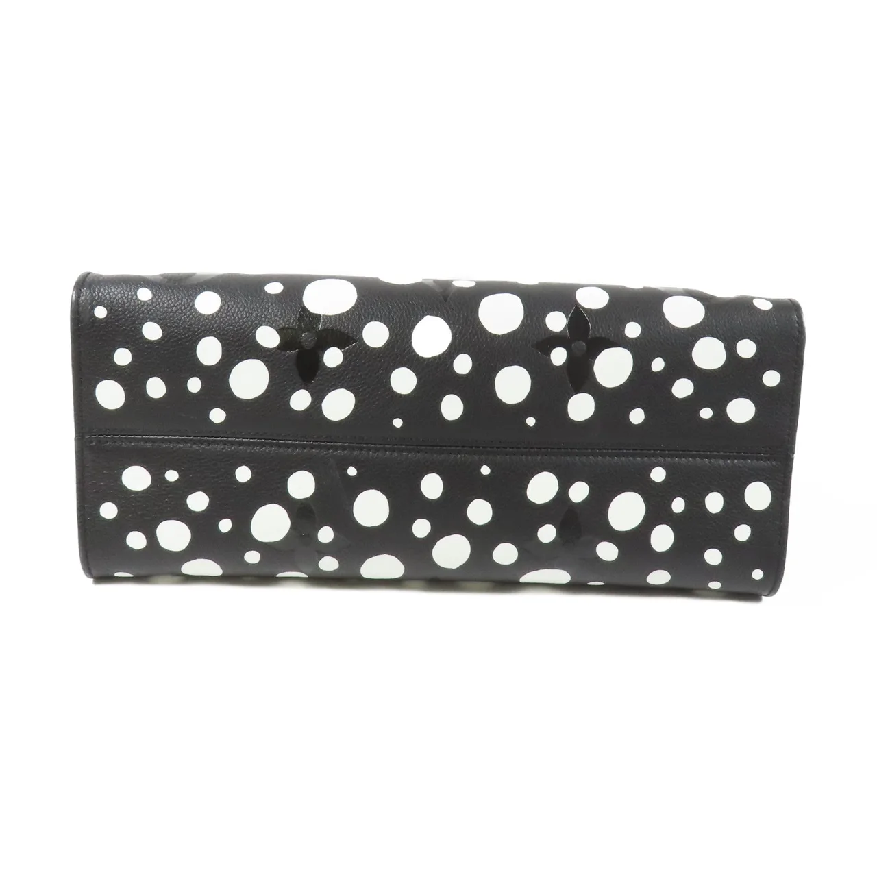 LOUIS VUITTON OnTheGo M46389 兩用包 皮革 黑色 / Black 皮革 中古品A - 縮圖 4