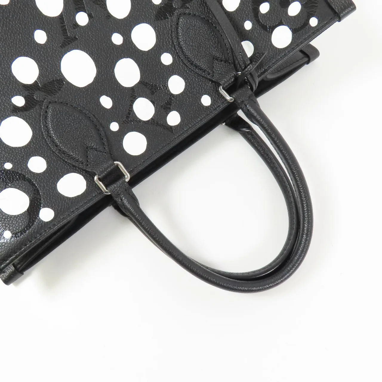 LOUIS VUITTON OnTheGo M46389 兩用包 皮革 黑色 / Black 皮革 中古品A - 縮圖 6