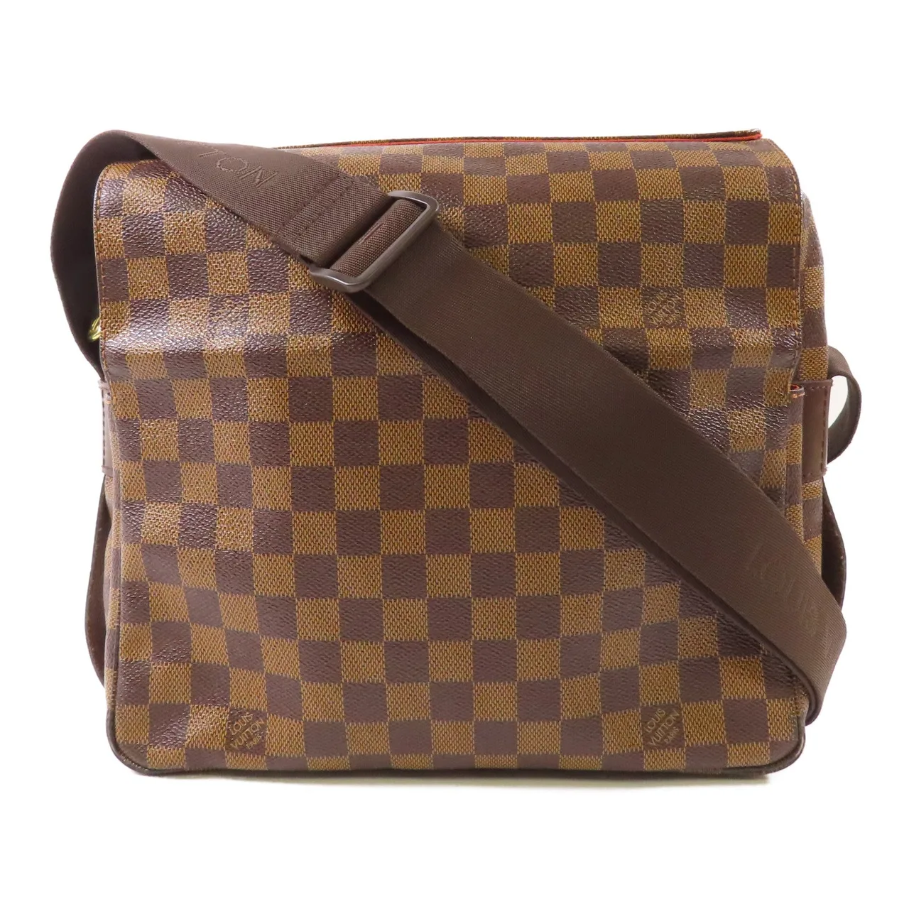 LOUIS VUITTON Naviglio N45255 肩背包 塗層帆布 棕色 / Brown