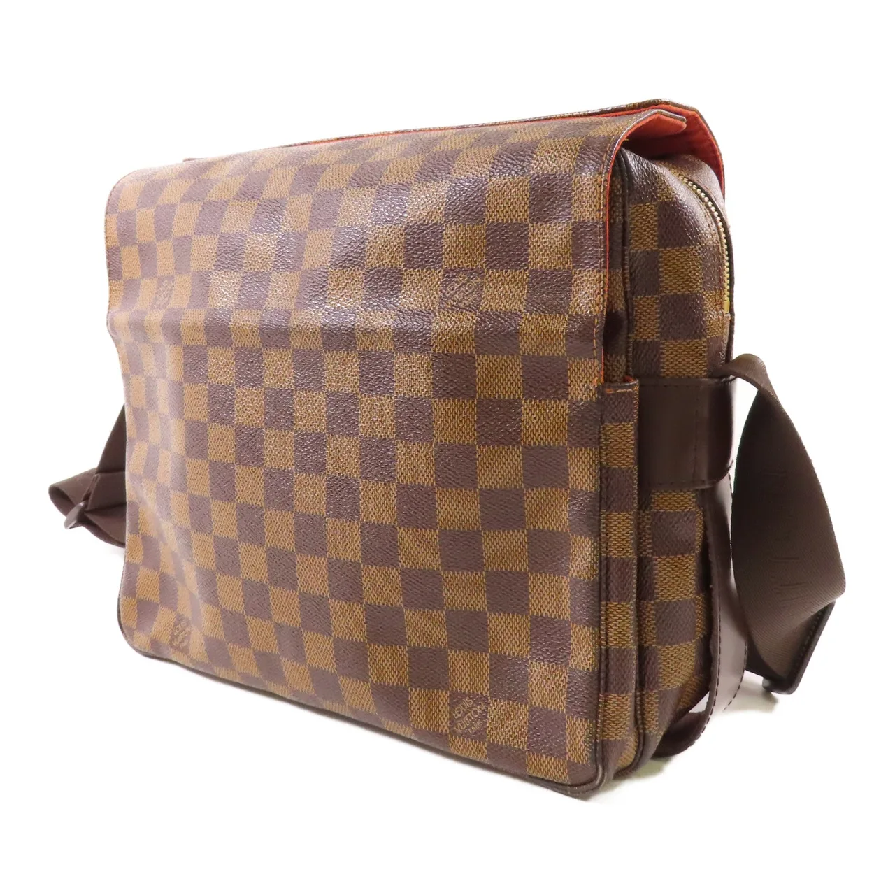 LOUIS VUITTON Naviglio N45255 肩背包 塗層帆布 棕色 / Brown 塗層帆布 中古品B - 縮圖 3