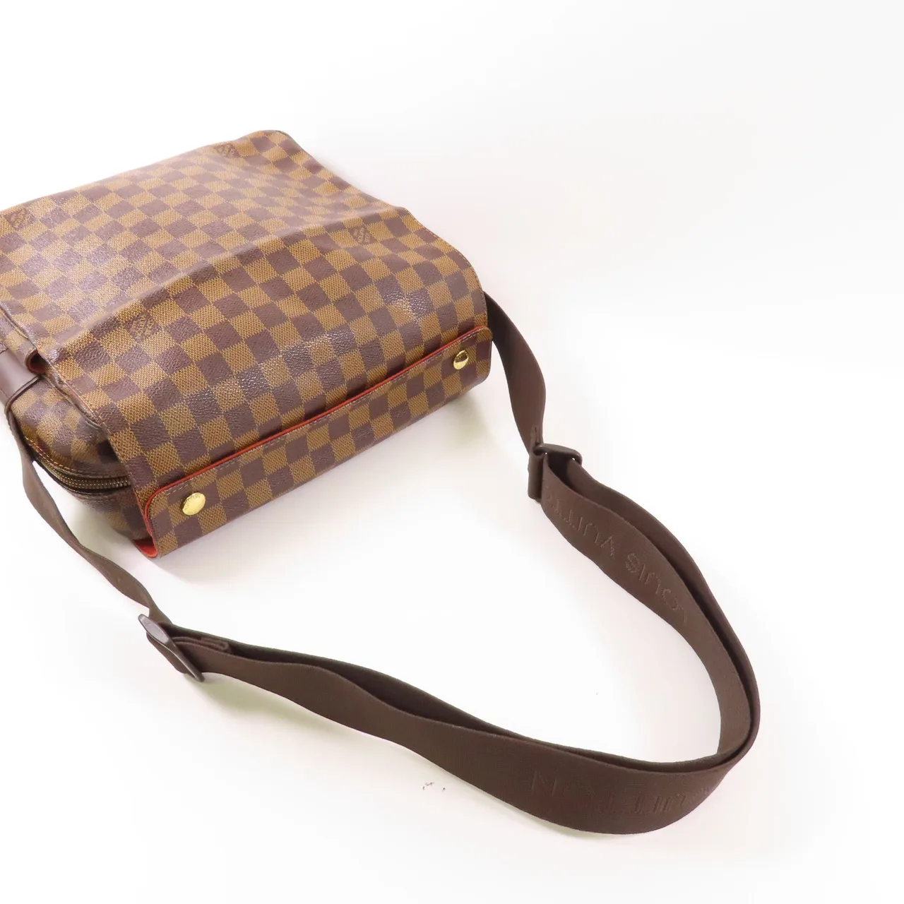 LOUIS VUITTON Naviglio N45255 肩背包 塗層帆布 棕色 / Brown 塗層帆布 中古品B - 縮圖 5