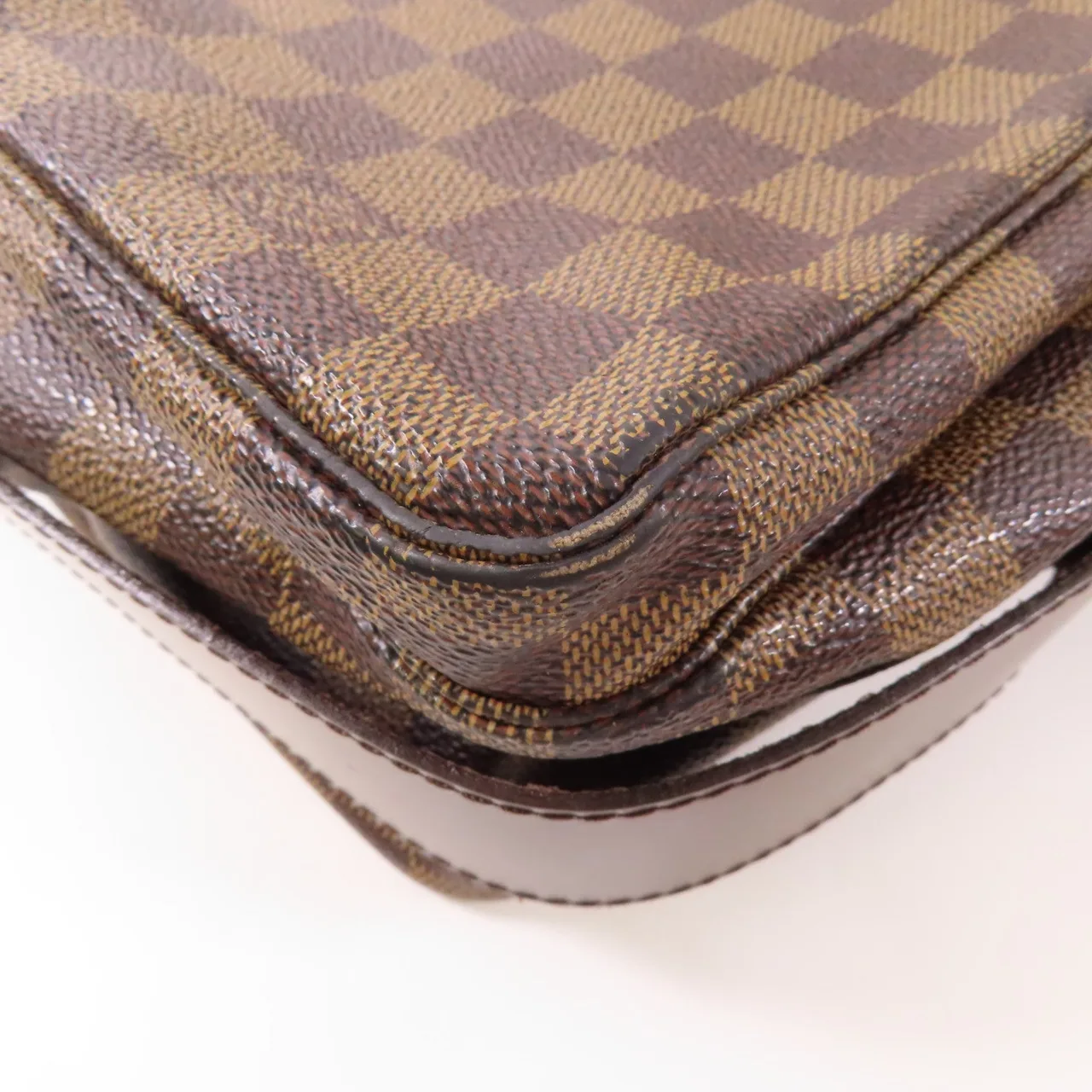 LOUIS VUITTON Naviglio N45255 肩背包 塗層帆布 棕色 / Brown 塗層帆布 中古品B - 縮圖 10