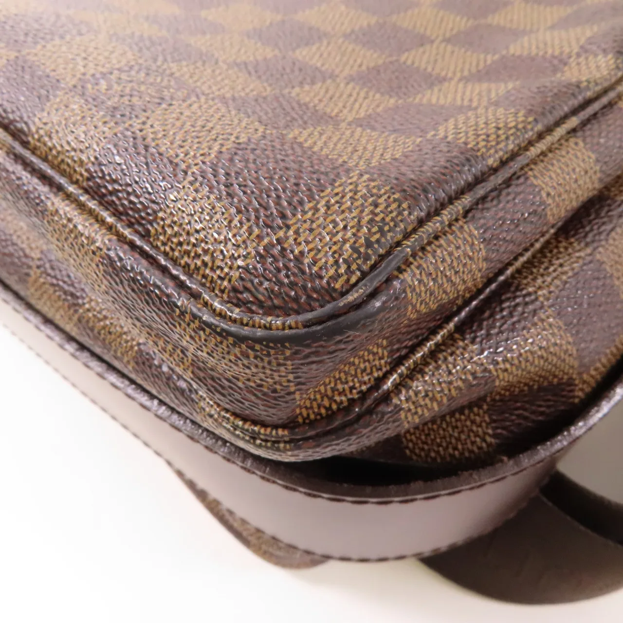 LOUIS VUITTON Naviglio N45255 肩背包 塗層帆布 棕色 / Brown 塗層帆布 中古品B - 縮圖 12