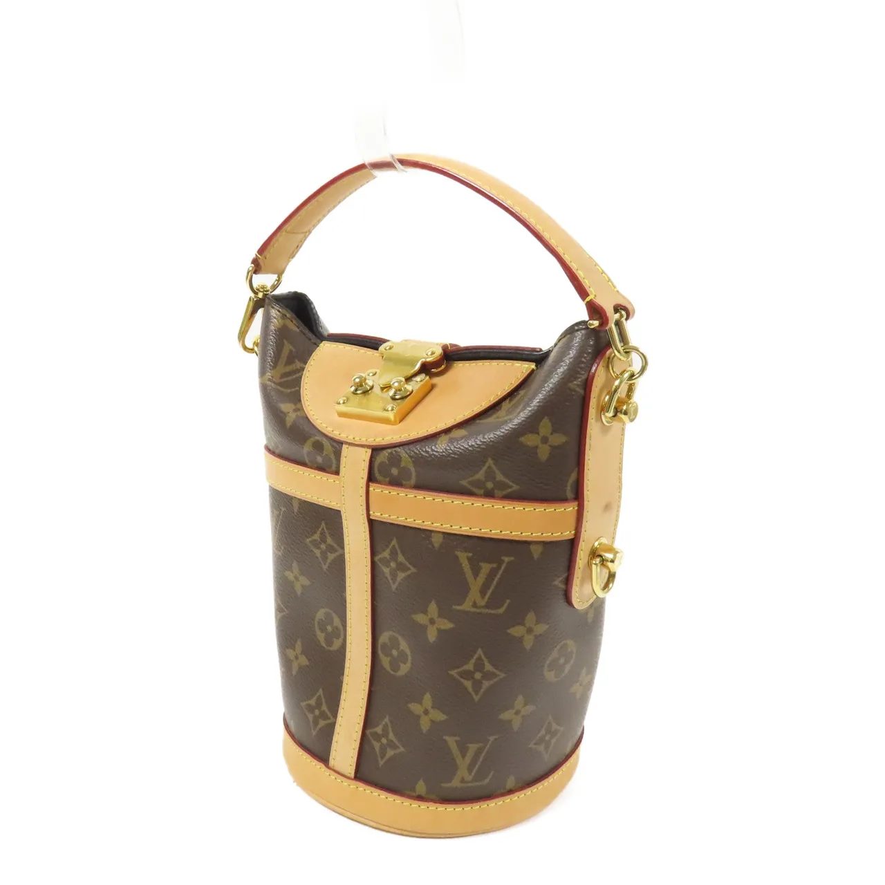 LOUIS VUITTON Duffle M43587 兩用包 塗層帆布 棕色 / Brown 塗層帆布 中古品B - 縮圖 2