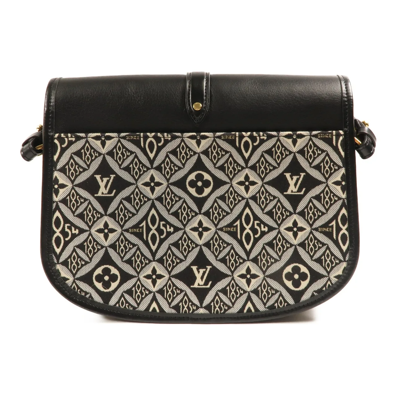 LOUIS VUITTON Saumur M57488 肩背包 皮革 黑色 皮革 中古品A - 縮圖 2