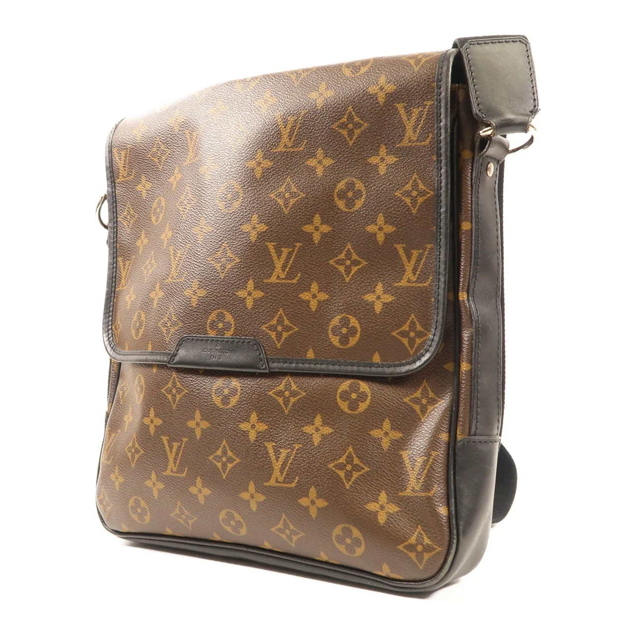 LOUIS VUITTON M56715 肩背包 塗層帆布 棕色 / BROWN 塗層帆布 中古品B - 縮圖 3