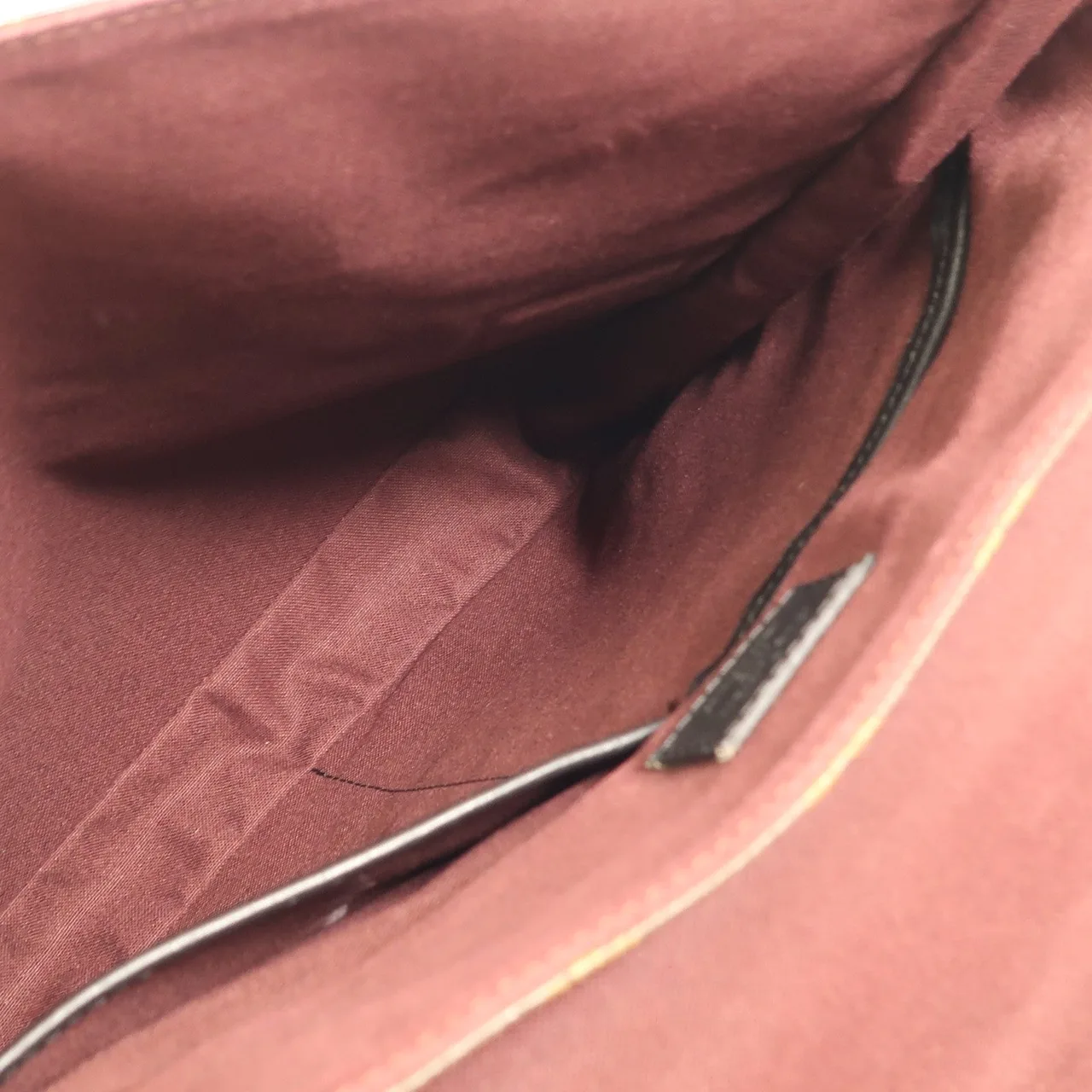 LOUIS VUITTON M56715 肩背包 塗層帆布 棕色 / BROWN 塗層帆布 中古品B - 縮圖 5