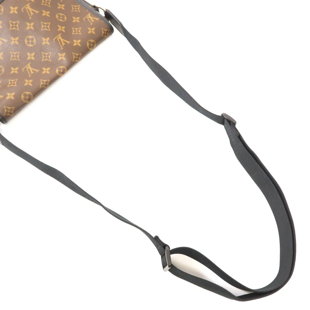 LOUIS VUITTON M56715 肩背包 塗層帆布 棕色 / BROWN 塗層帆布 中古品B - 縮圖 8