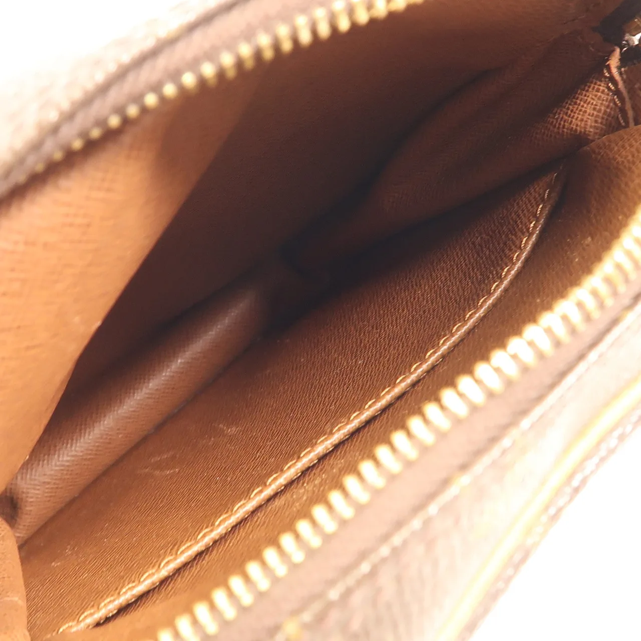 LOUIS VUITTON Danube M45266 肩背包 塗層帆布 棕色 塗層帆布 中古品B - 縮圖 5