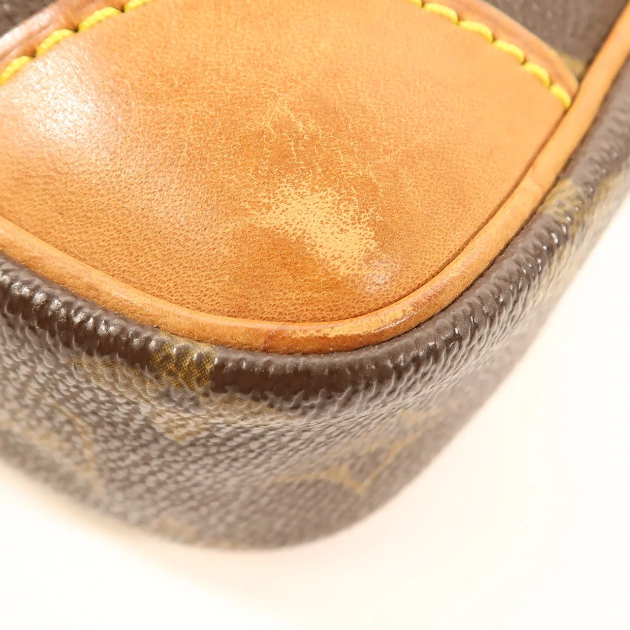 LOUIS VUITTON Danube M45266 肩背包 塗層帆布 棕色 塗層帆布 中古品B - 縮圖 9