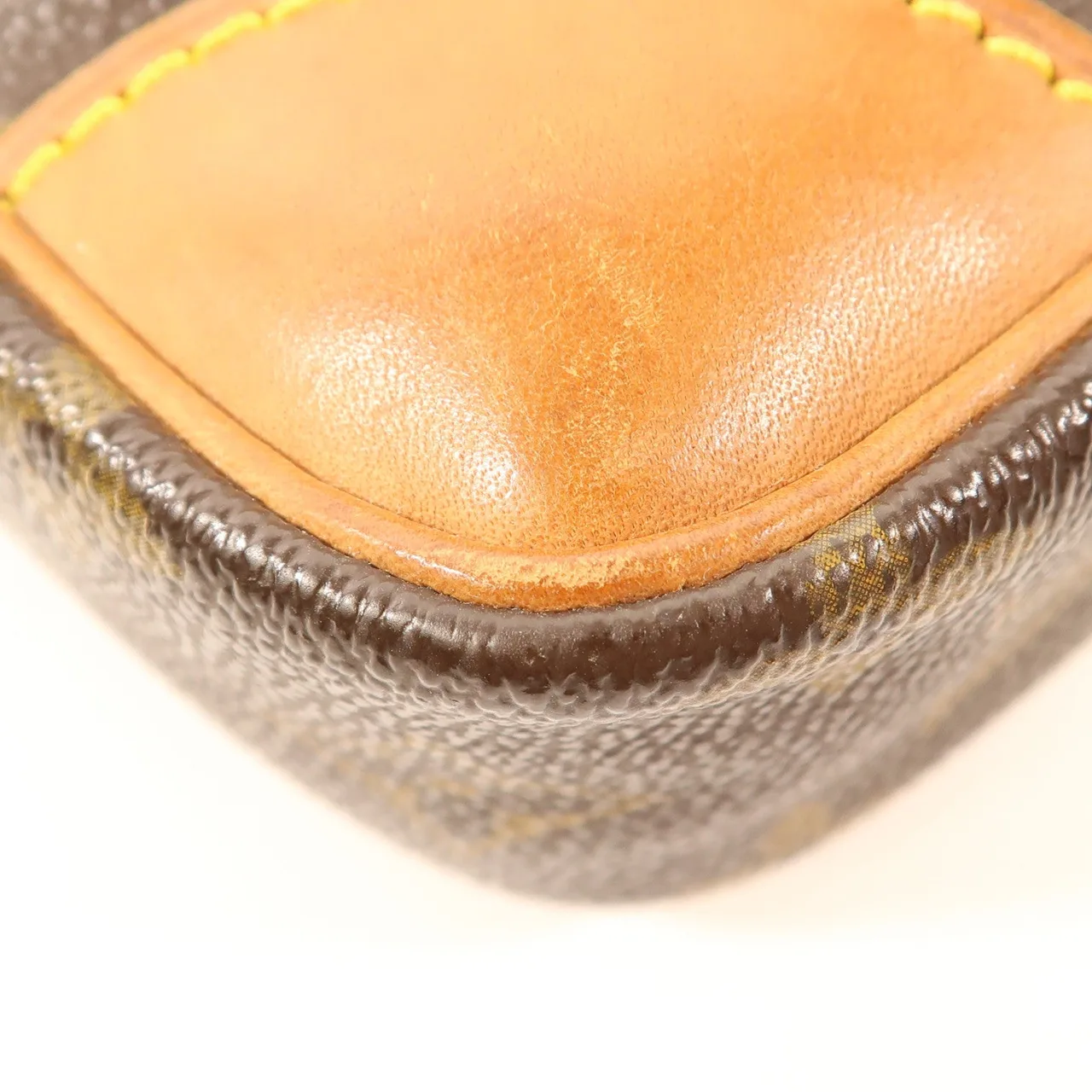 LOUIS VUITTON Danube M45266 肩背包 塗層帆布 棕色 塗層帆布 中古品B - 縮圖 10