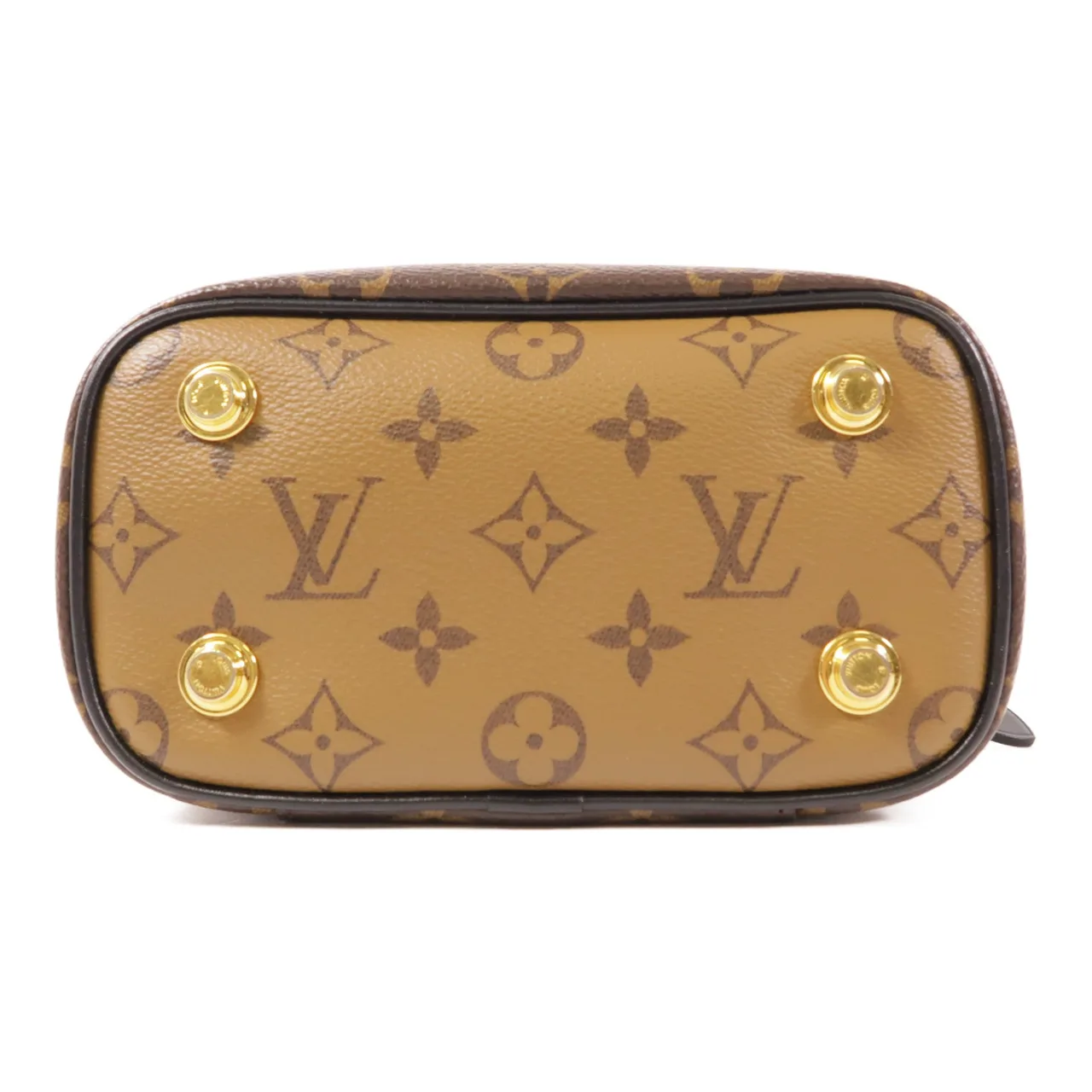 LOUIS VUITTON Vanity M45165 兩用包 塗層帆布 棕色 / Brown 塗層帆布 中古品B - 縮圖 4