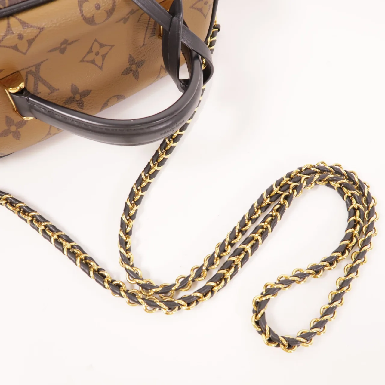 LOUIS VUITTON Vanity M45165 兩用包 塗層帆布 棕色 / Brown 塗層帆布 中古品B - 縮圖 5