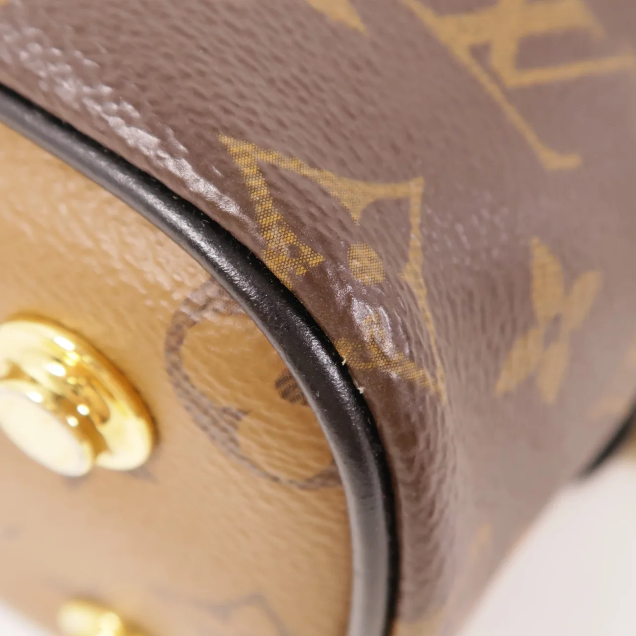 LOUIS VUITTON Vanity M45165 兩用包 塗層帆布 棕色 / Brown 塗層帆布 中古品B - 縮圖 6