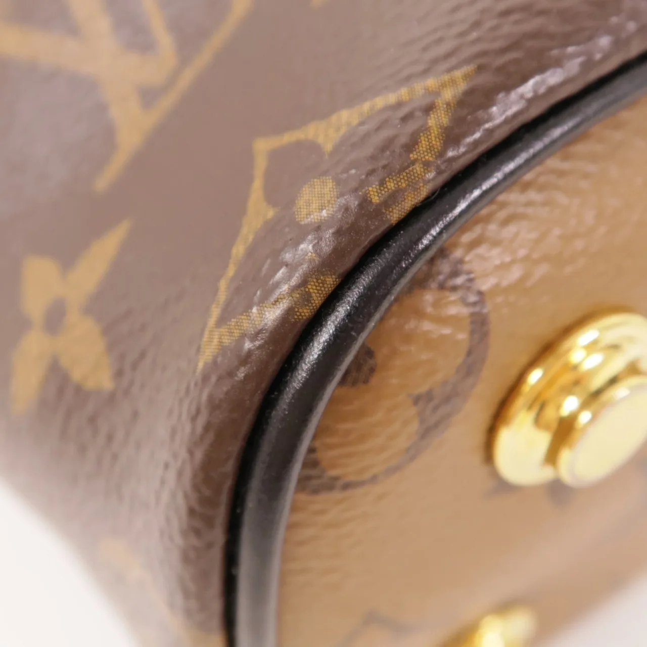 LOUIS VUITTON Vanity M45165 兩用包 塗層帆布 棕色 / Brown 塗層帆布 中古品B - 縮圖 7