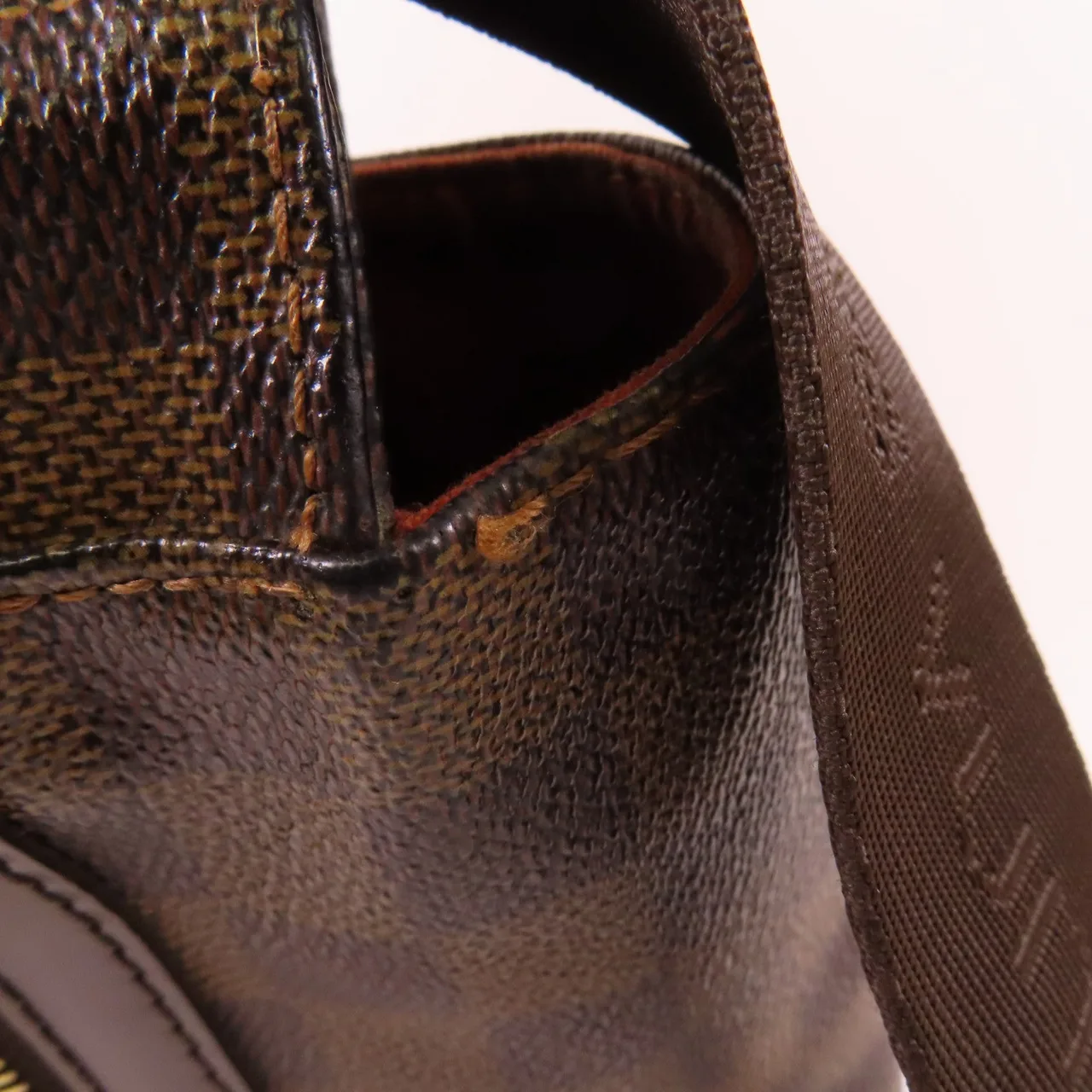 LOUIS VUITTON Bastille M45258 肩背包 塗層帆布 棕色 / Brown 塗層帆布 中古品B - 縮圖 15