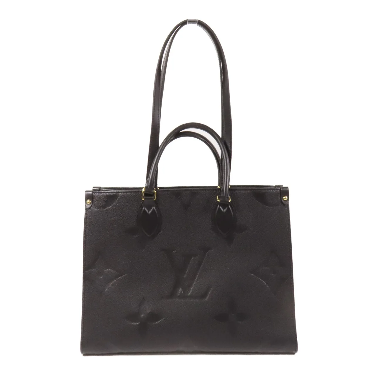 LOUIS VUITTON OnTheGo M45595 兩用包 牛皮 黑色 / Black