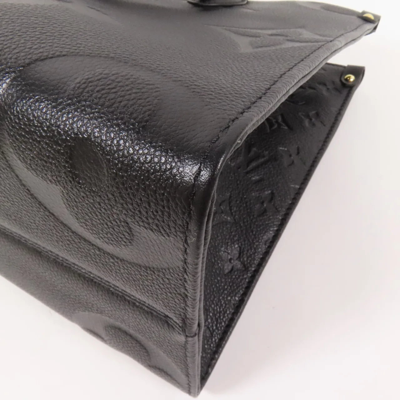 LOUIS VUITTON OnTheGo M45595 兩用包 牛皮 黑色 / Black 牛皮 中古品A - 縮圖 11