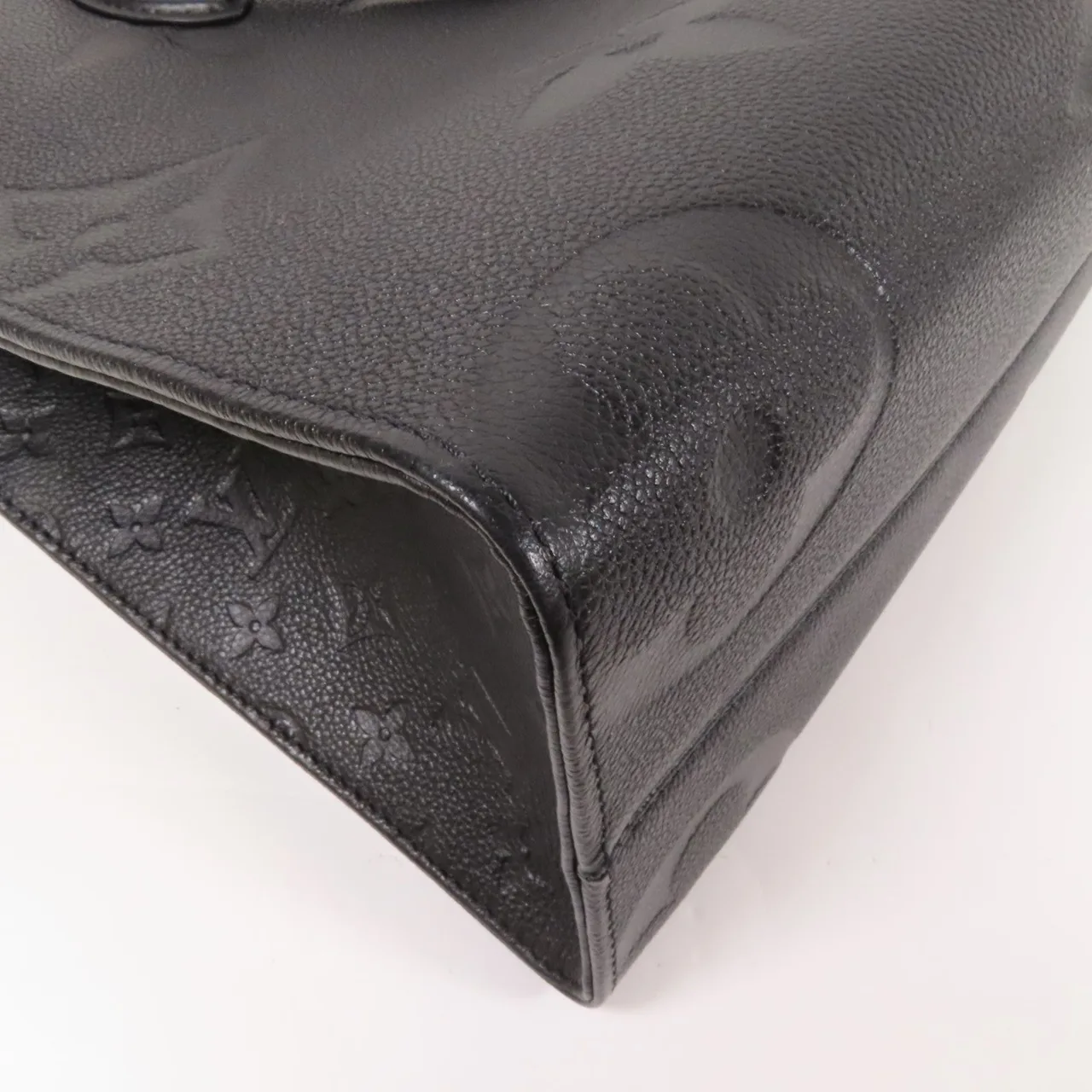 LOUIS VUITTON OnTheGo M45595 兩用包 牛皮 黑色 / Black 牛皮 中古品A - 縮圖 12