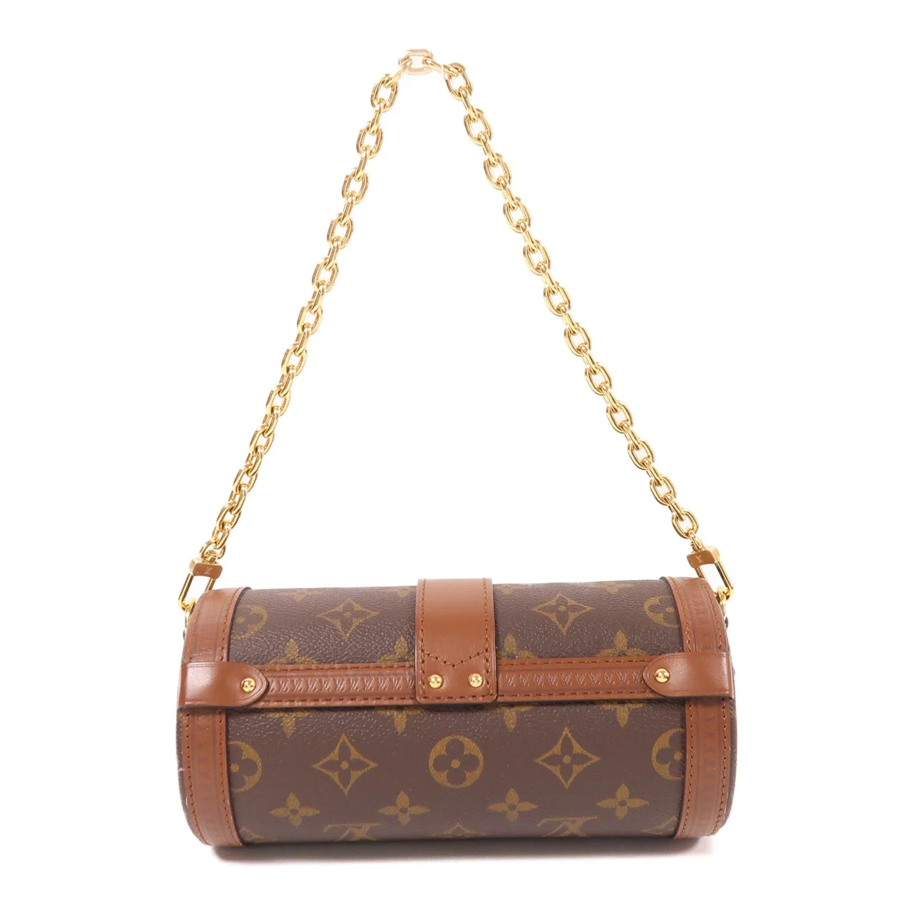 LOUIS VUITTON Papillon M57835 兩用包 塗層帆布 棕色 / Brown 塗層帆布 新品同様 - 縮圖 2