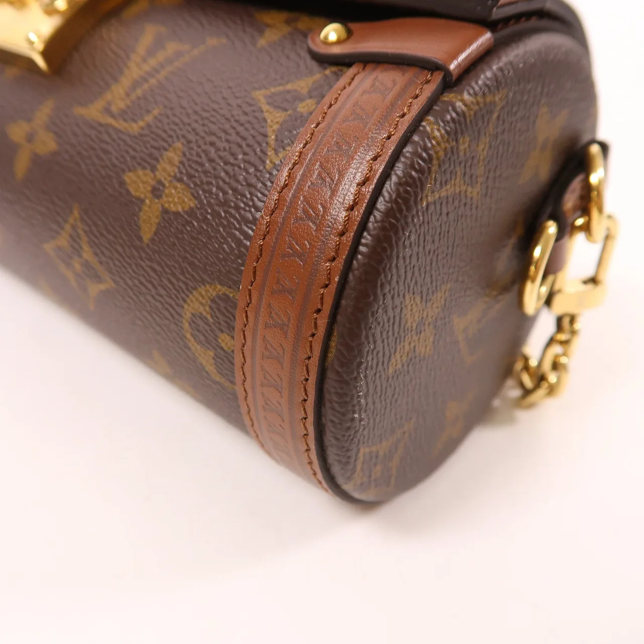 LOUIS VUITTON Papillon M57835 兩用包 塗層帆布 棕色 / Brown 塗層帆布 新品同様 - 縮圖 10