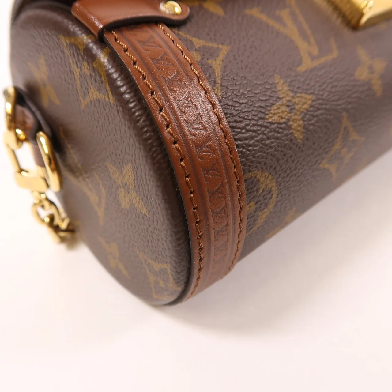 LOUIS VUITTON Papillon M57835 兩用包 塗層帆布 棕色 / Brown 塗層帆布 新品同様 - 縮圖 11