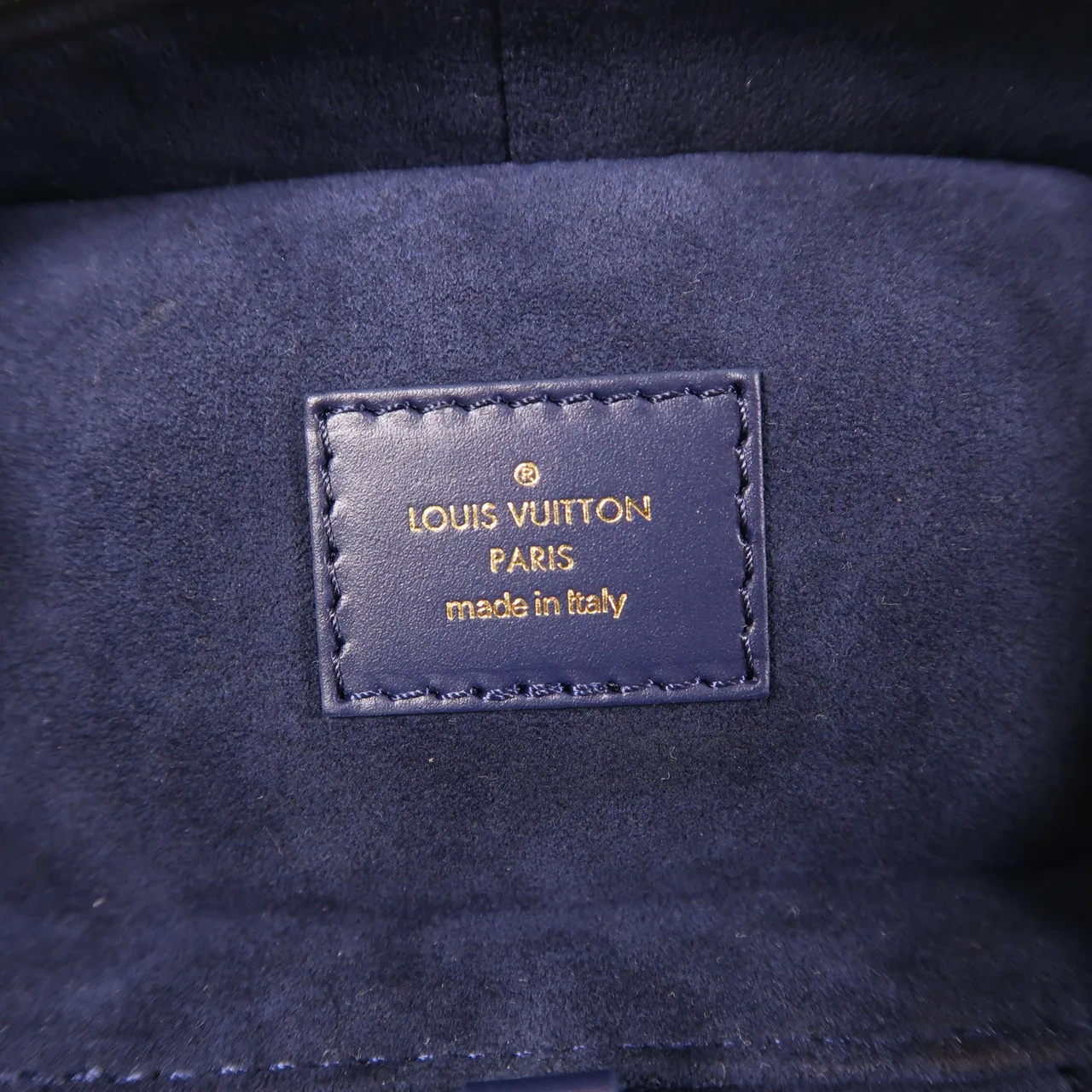 LOUIS VUITTON Vanity M82467 兩用包 塗層帆布 藍色 / 銀色 / Blue 塗層帆布 中古品A - 縮圖 6