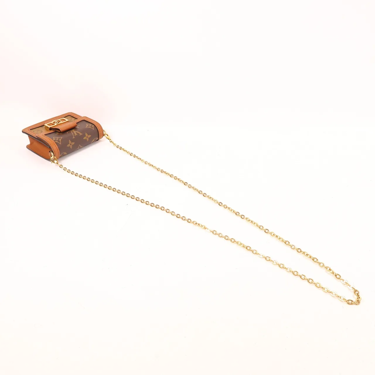 LOUIS VUITTON Dauphine M68621 腰包 塗層帆布 棕色 塗層帆布 中古品A - 縮圖 8