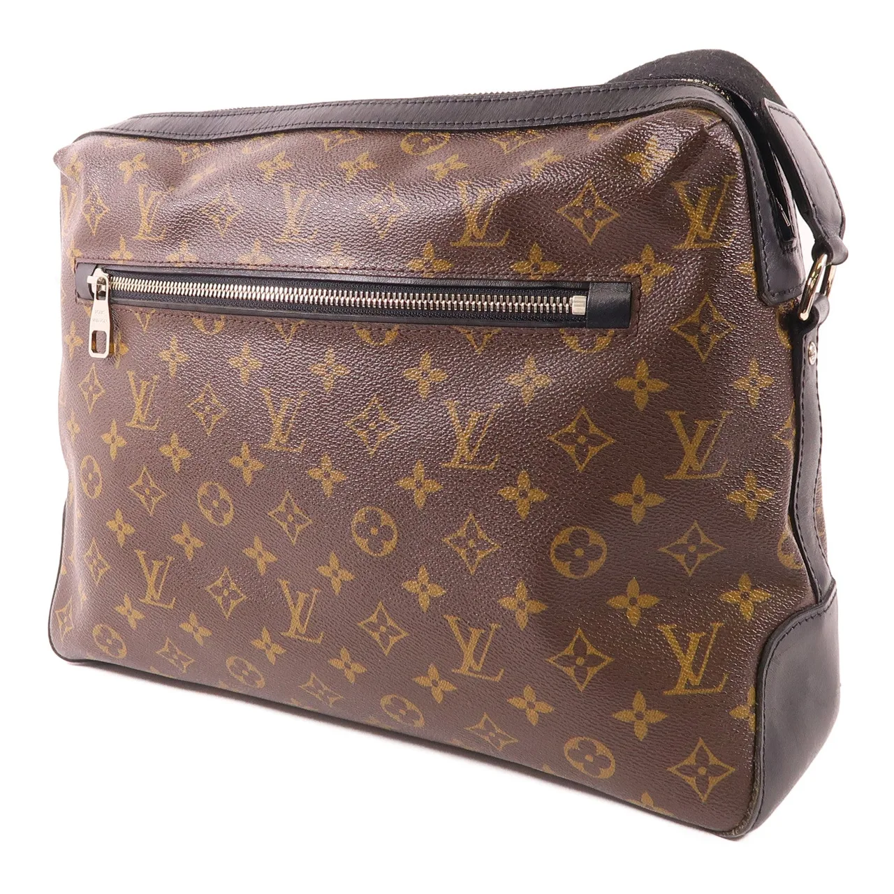 LOUIS VUITTON M40387 肩背包 塗層帆布 棕色 / Brown 塗層帆布 中古品B - 縮圖 3