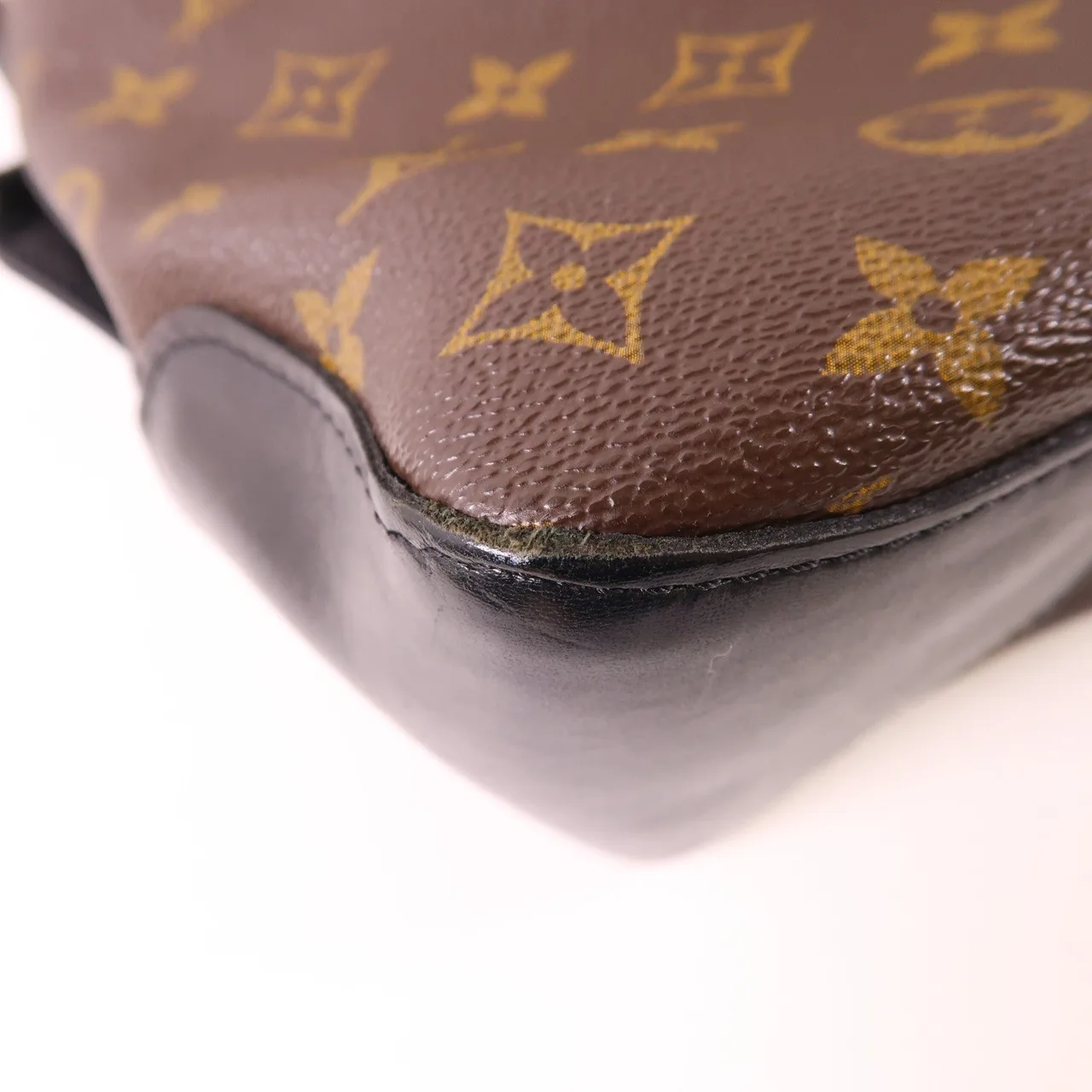LOUIS VUITTON M40387 肩背包 塗層帆布 棕色 / Brown 塗層帆布 中古品B - 縮圖 13