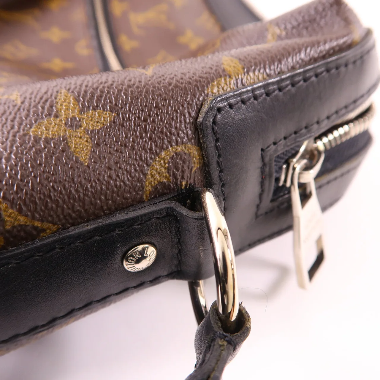 LOUIS VUITTON M40387 肩背包 塗層帆布 棕色 / Brown 塗層帆布 中古品B - 縮圖 16