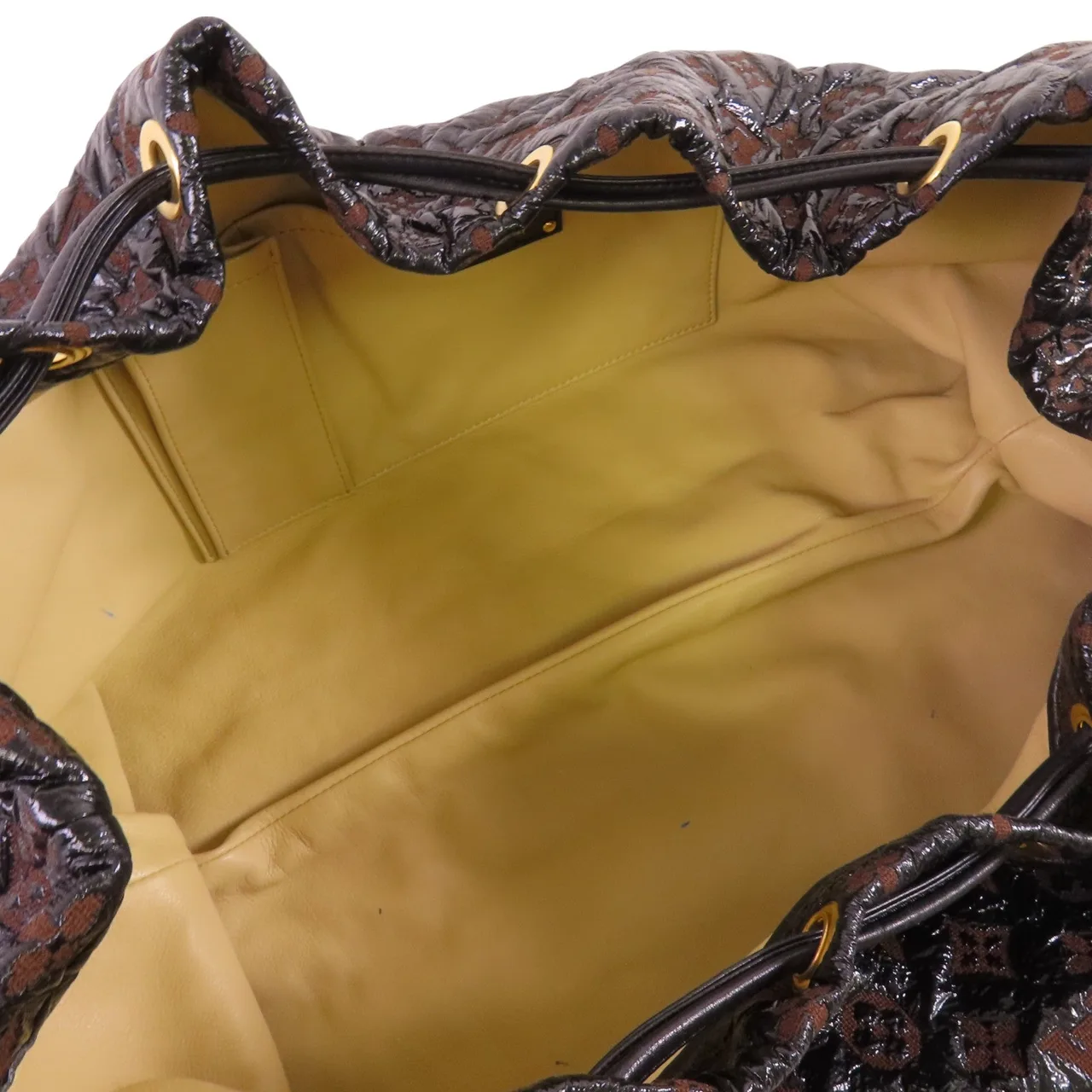 LOUIS VUITTON M95259 肩背包 塗層帆布 棕色 / 黑色 / Black/Brown 塗層帆布 中古品B - 縮圖 5