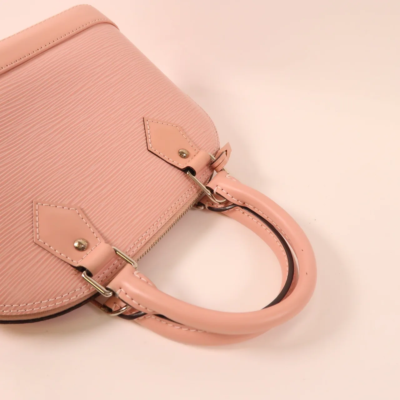 LOUIS VUITTON Alma M41327 兩用包 牛皮 粉色 / Pink 牛皮 中古品B - 縮圖 5