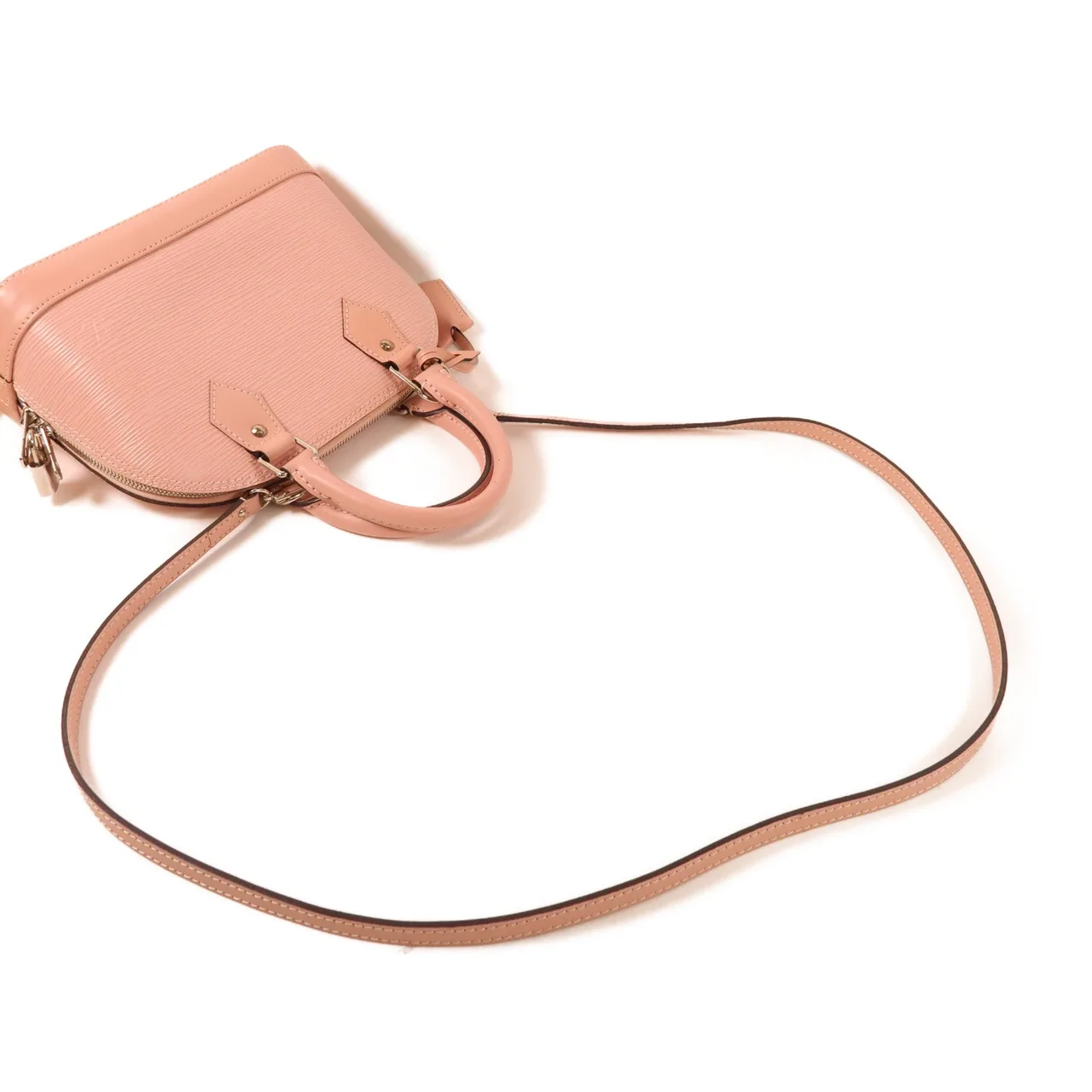 LOUIS VUITTON Alma M41327 兩用包 牛皮 粉色 / Pink 牛皮 中古品B - 縮圖 6