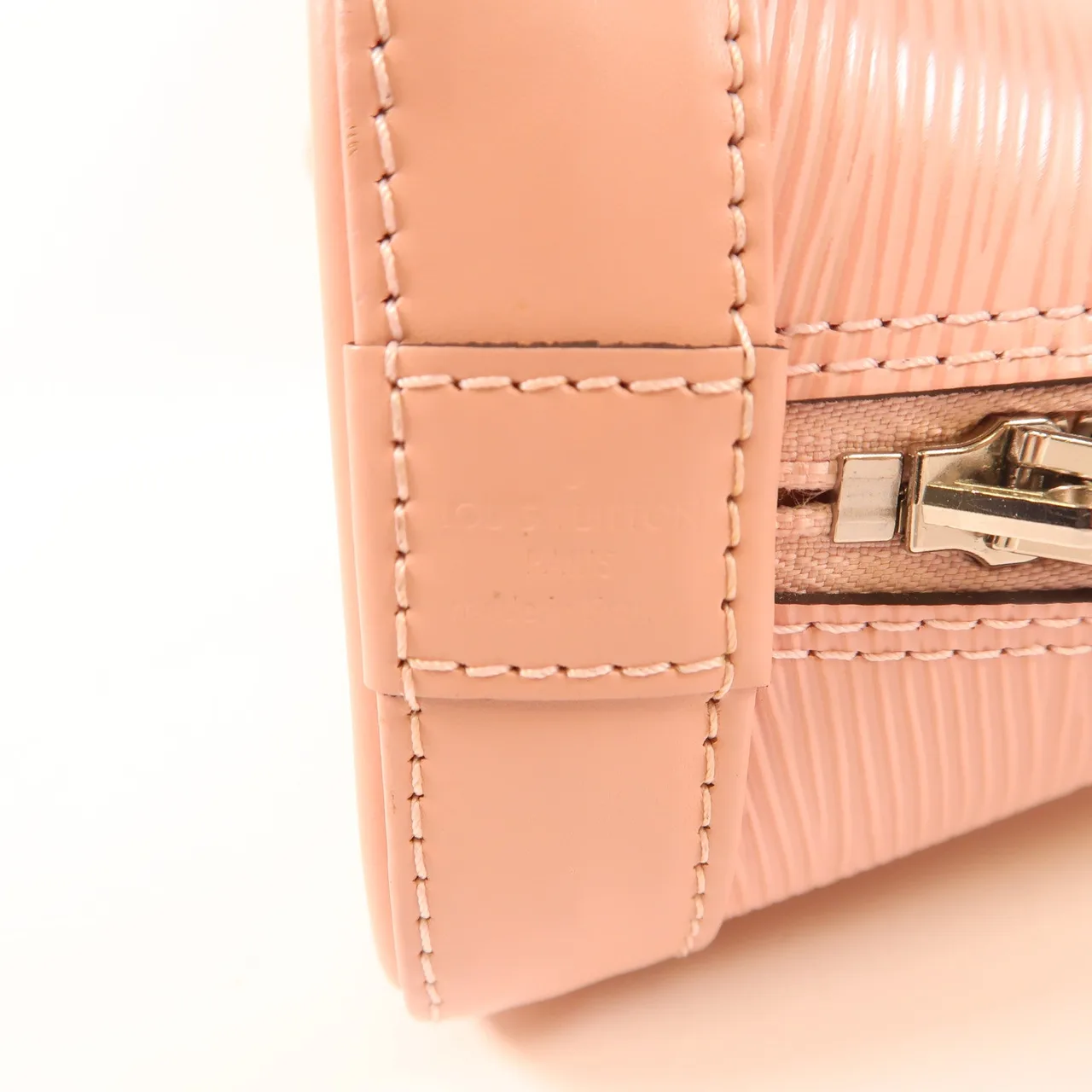 LOUIS VUITTON Alma M41327 兩用包 牛皮 粉色 / Pink 牛皮 中古品B - 縮圖 8