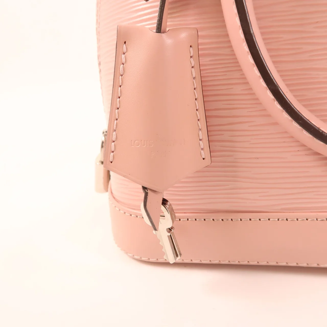 LOUIS VUITTON Alma M41327 兩用包 牛皮 粉色 / Pink 牛皮 中古品B - 縮圖 11