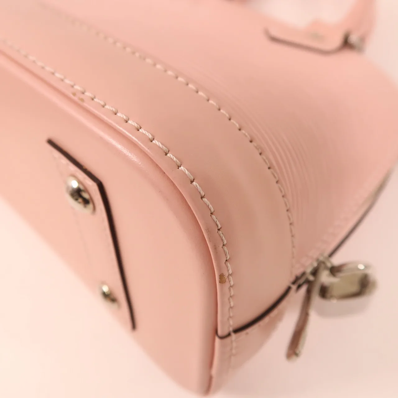 LOUIS VUITTON Alma M41327 兩用包 牛皮 粉色 / Pink 牛皮 中古品B - 縮圖 16