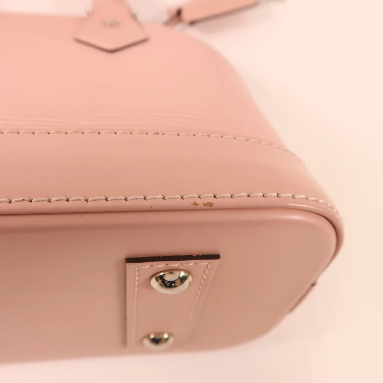 LOUIS VUITTON Alma M41327 兩用包 牛皮 粉色 / Pink 牛皮 中古品B - 縮圖 18