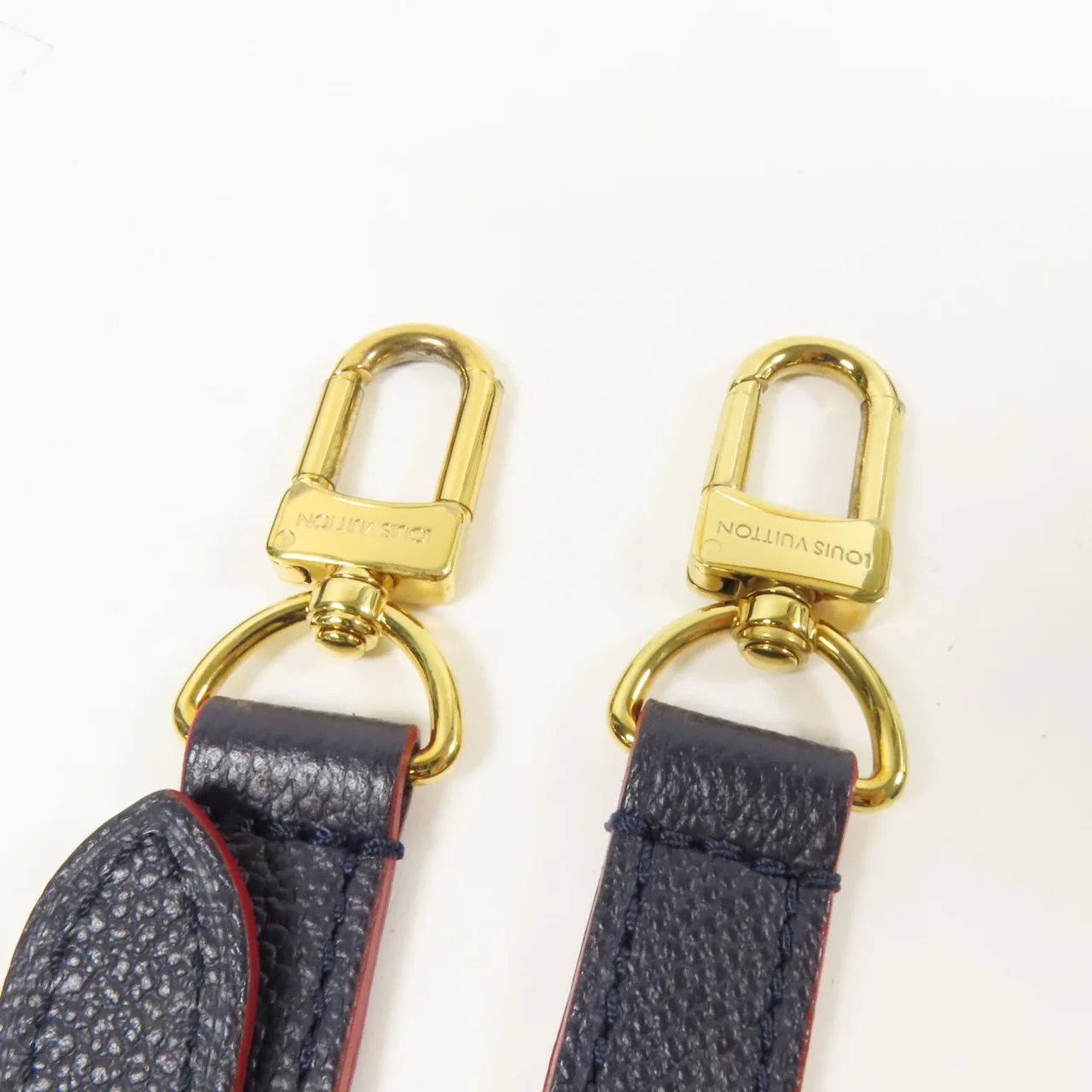 LOUIS VUITTON Pochette Metis M44071 兩用包 牛皮 海軍藍 牛皮 中古品A - 縮圖 8