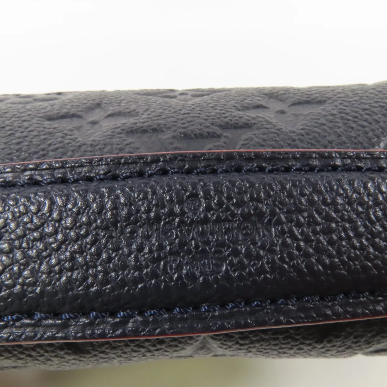 LOUIS VUITTON Pochette Metis M44071 兩用包 牛皮 海軍藍 牛皮 中古品A - 縮圖 9