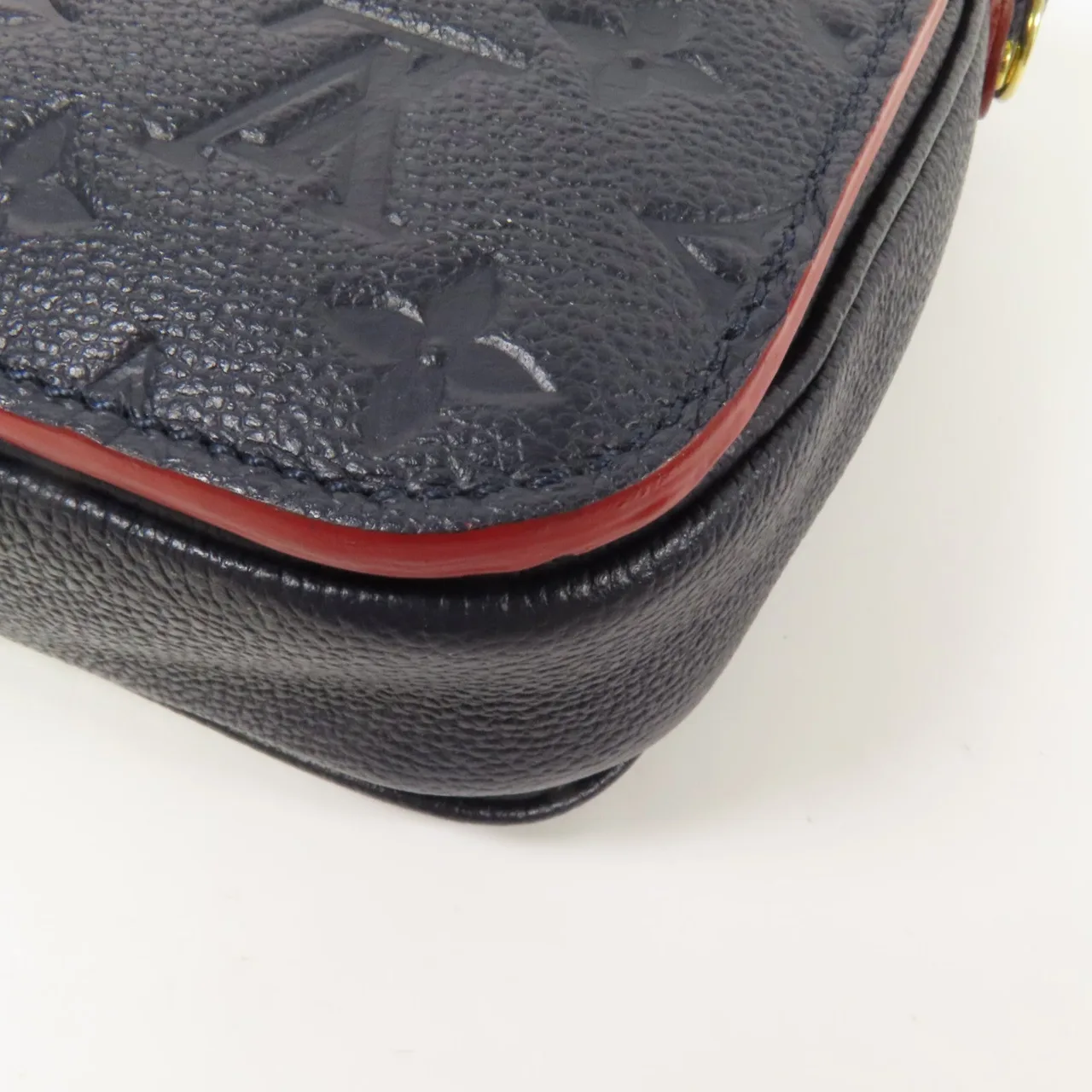 LOUIS VUITTON Pochette Metis M44071 兩用包 牛皮 海軍藍 牛皮 中古品A - 縮圖 16