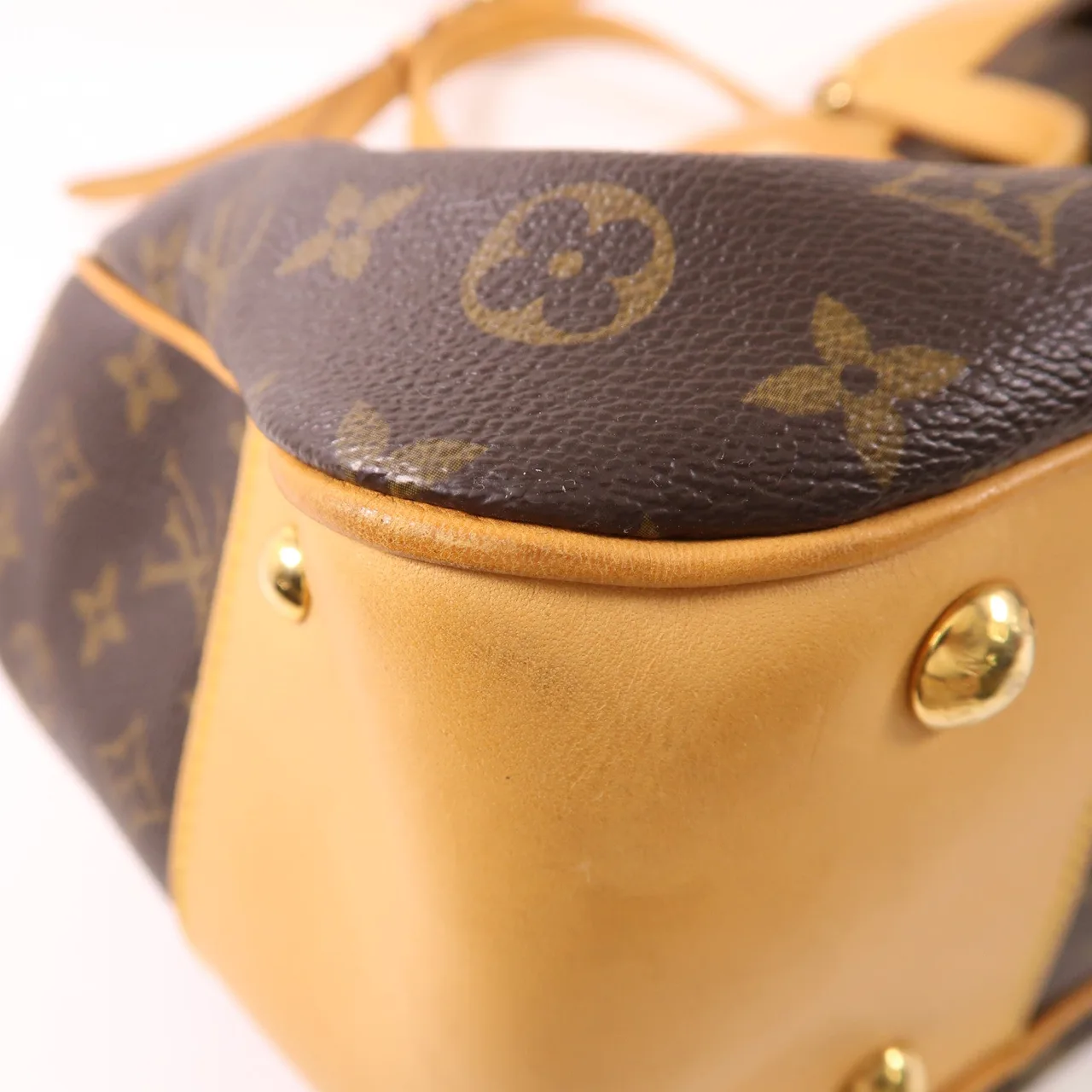 LOUIS VUITTON Boetie M45714 手提包 塗層帆布 棕色 / Brown 塗層帆布 中古品B - 縮圖 13