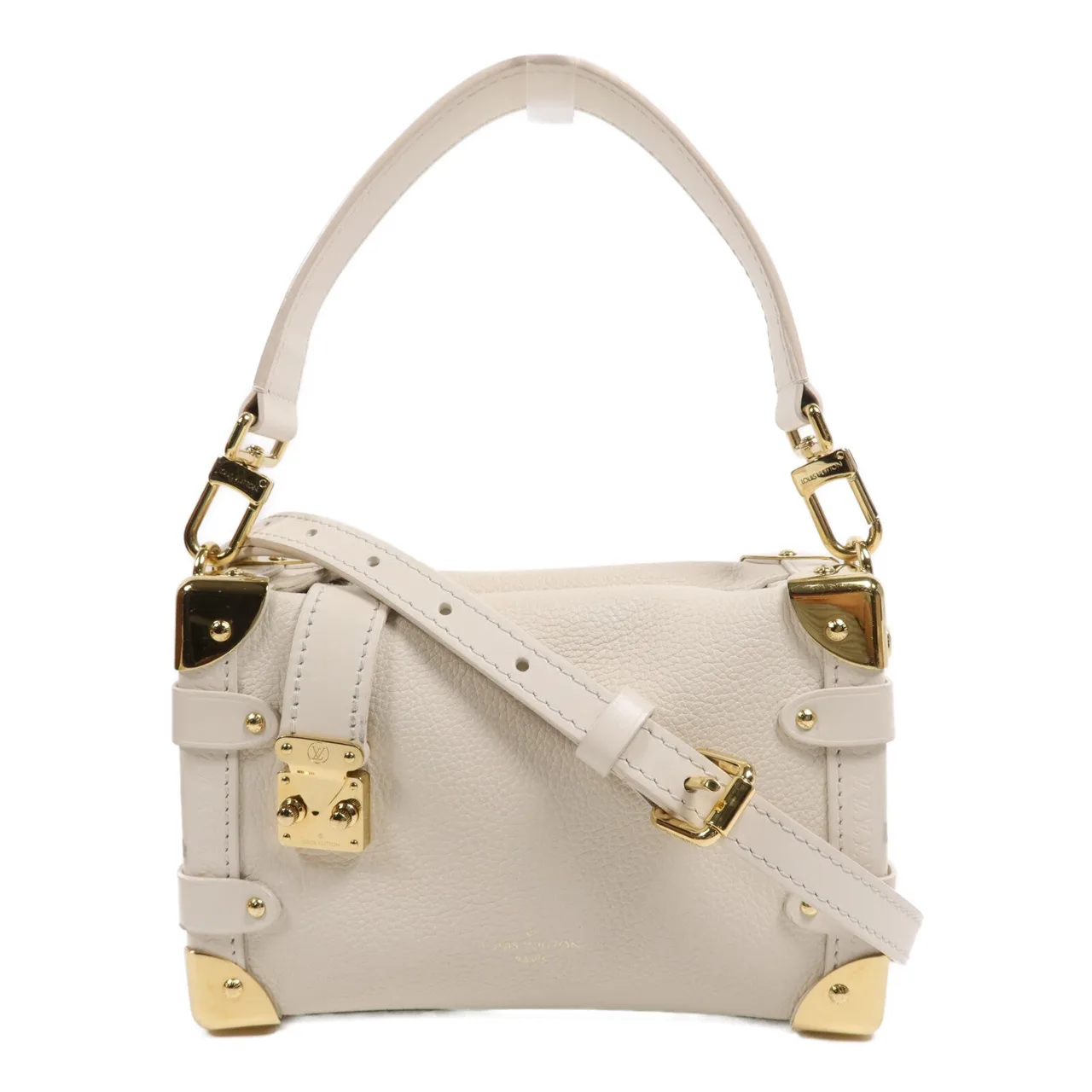 LOUIS VUITTON M23915 2-Way Bag Calfskin 白色 / White