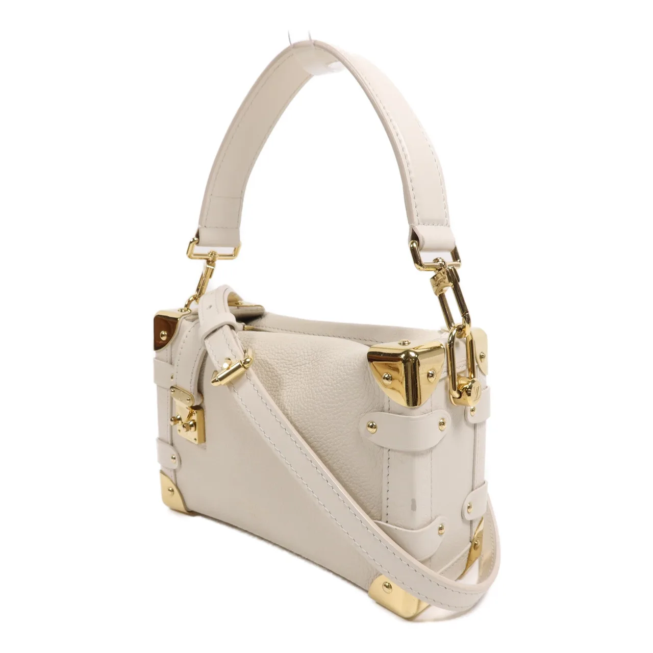 LOUIS VUITTON M23915 兩用包 牛皮 白色 / White 牛皮 中古品B - 縮圖 3