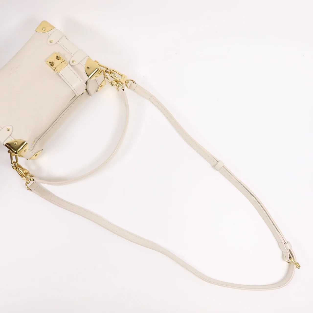LOUIS VUITTON M23915 兩用包 牛皮 白色 / White 牛皮 中古品B - 縮圖 11