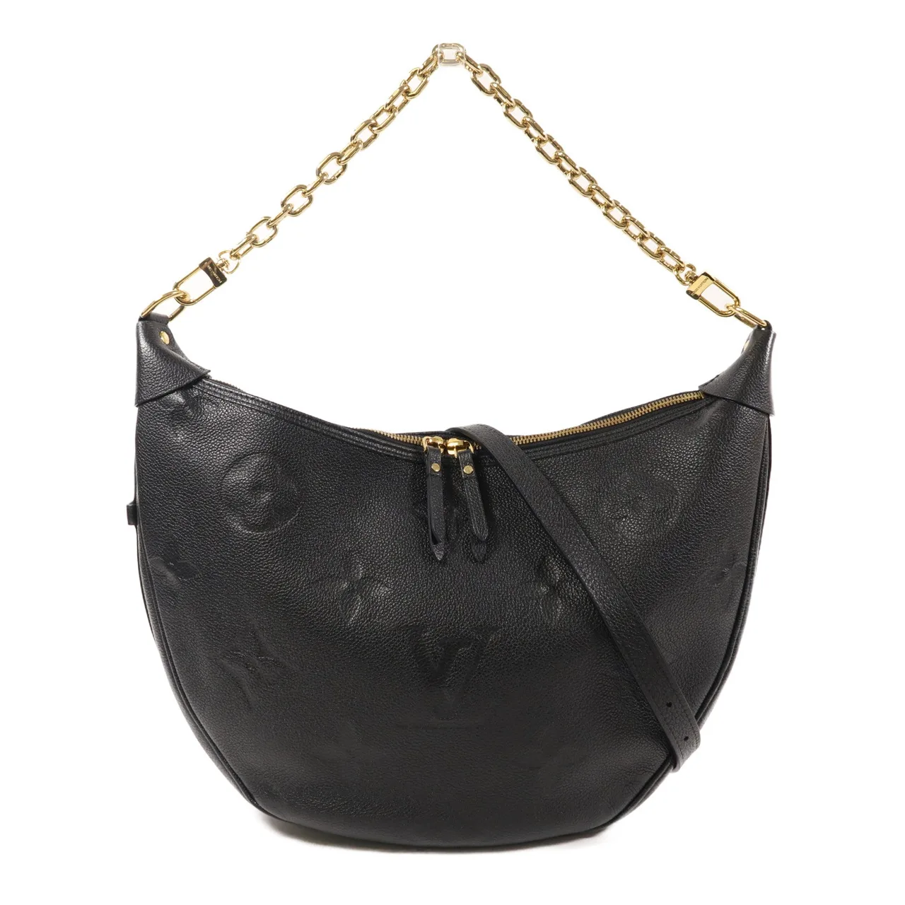 LOUIS VUITTON Loop M46725 兩用包 牛皮 黑色 / Black