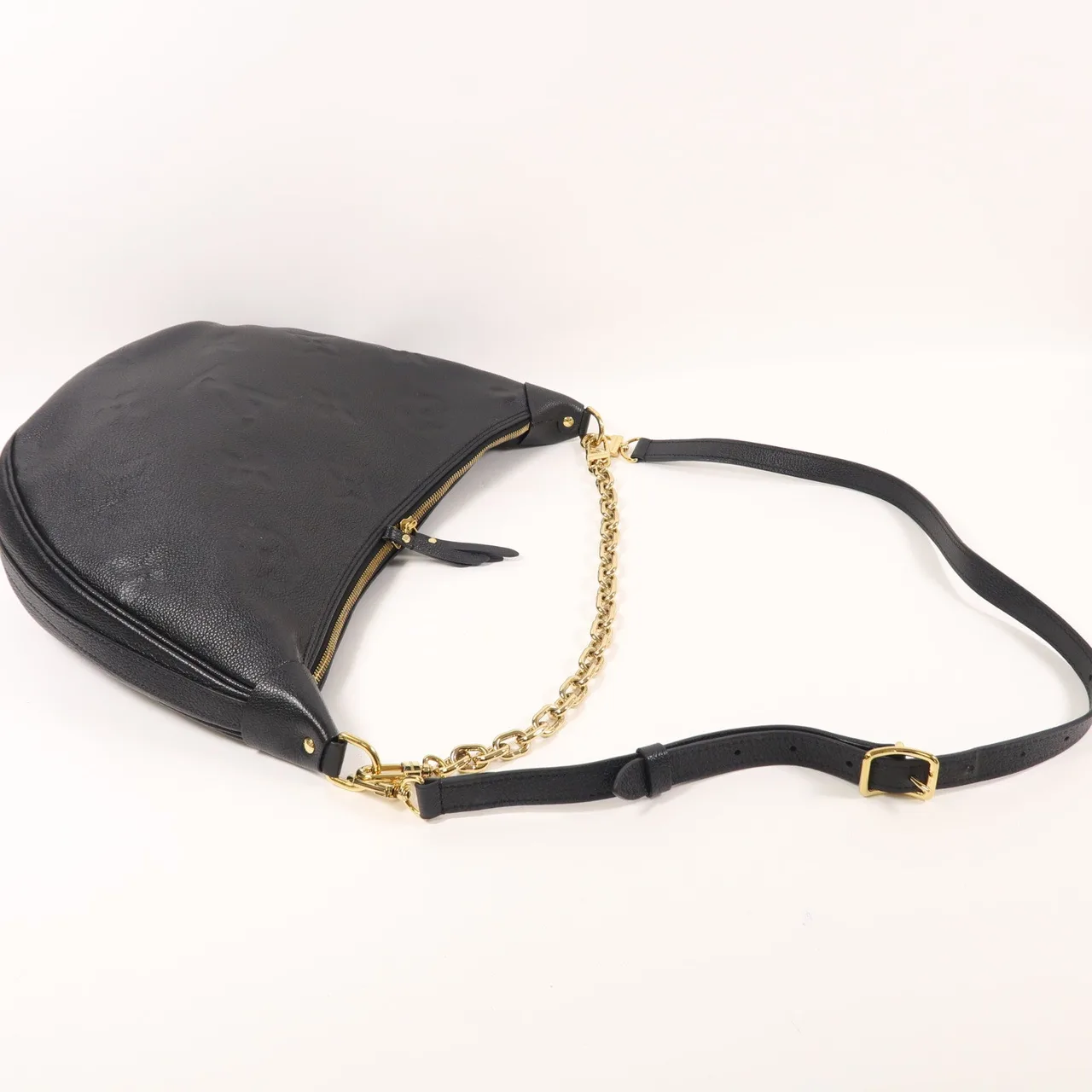 LOUIS VUITTON Loop M46725 兩用包 牛皮 黑色 / Black 牛皮 中古品A - 縮圖 7